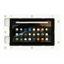 VidaMount On-Wall Tablet Mount - Amazon Fire 5th Gen HD10 - White [Mounted, without cover]