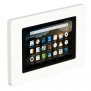 VidaMount On-Wall Tablet Mount - Amazon Fire 7th Gen HD8 - White [Iso Wall View]