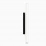 Permanent Fixed Glass Mount - 10.5-inch iPad Pro - White [Side View]