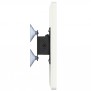 Removable Tilting Glass Mount - 12.9-inch iPad Pro - White [Side View]