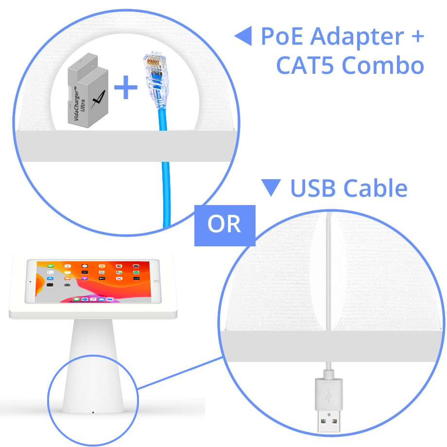 Hide Cables, Adapters, & More!