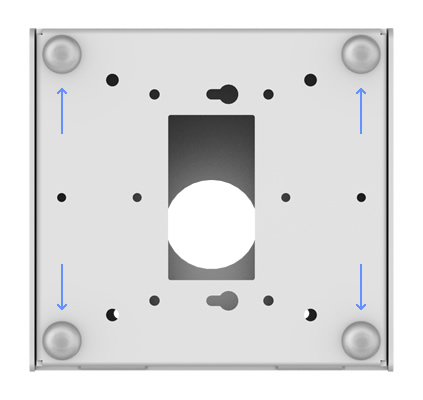 Non-Slip Base - Fixed Tilted Surface Mount