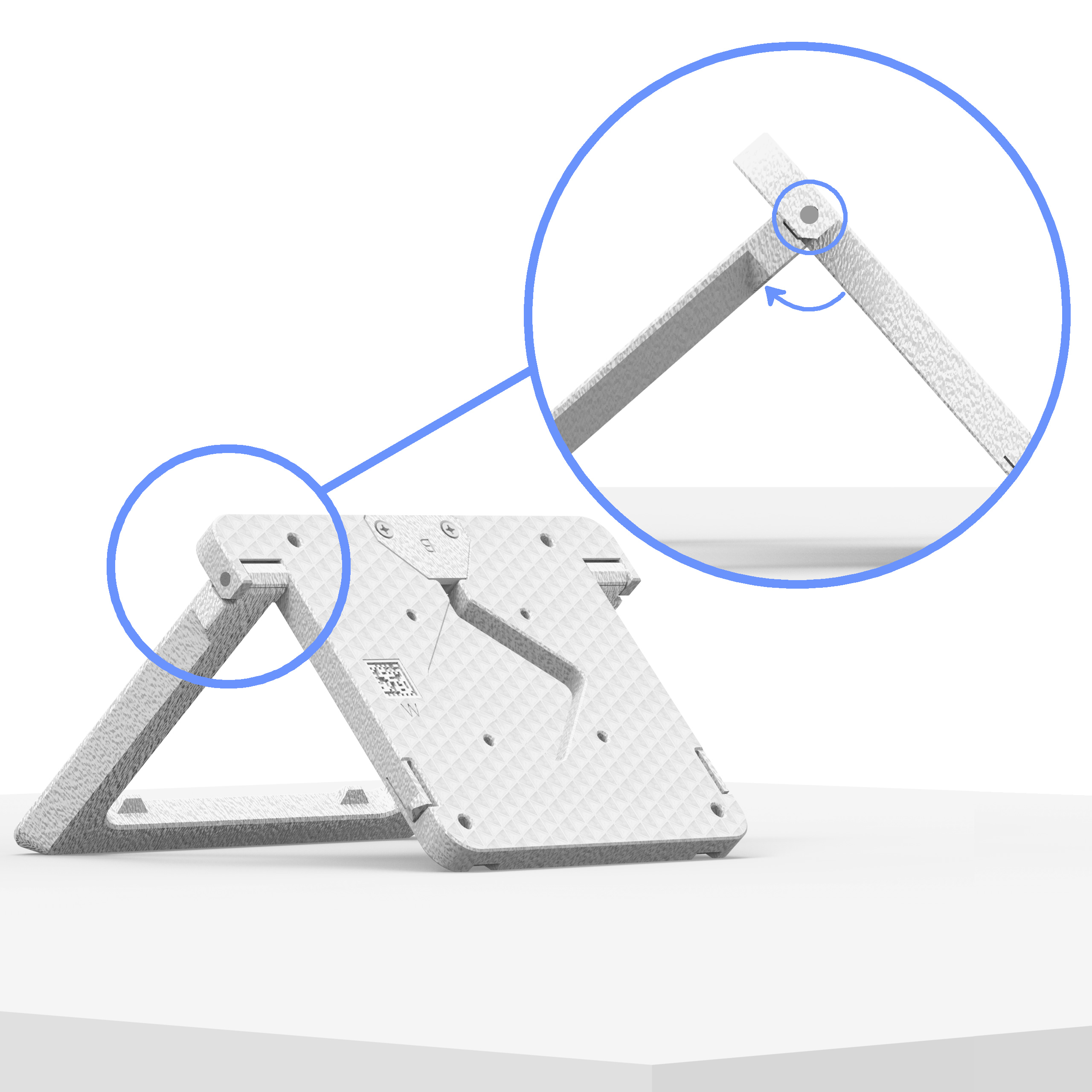 Solid Metal Hinge Construction