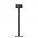 Fixed VESA Floor Stand - iPad Mini 1, 2 & 3 - Black [Full Front View]