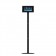 Fixed VESA Floor Stand - iPad Air 1 & 2, 9.7-inch iPad Pro - Black [Full Front View]