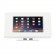 Adjustable Tilt Surface Mount - iPad Mini 4 & 5 - White [Front View]