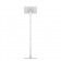 Fixed VESA Floor Stand - 10.2-inch iPad 7th Gen - White [Full Back View]