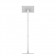 Fixed VESA Floor Stand - Microsoft Surface Go & Go 2 - White [Full Back View]