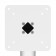 Fixed VESA Floor Stand - VESA Mount Front - White