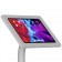 Fixed VESA Floor Stand - 12.9-inch iPad Pro 4th Gen- Light Grey [Tablet Front Isometric View]
