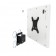 Removable Tilting Glass Mount - 12.9-inch iPad Pro 3rd Gen - White [Assembly View 1]