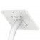 Fixed VESA Floor Stand - 10.2-inch iPad 7th Gen - White [Tablet Back Isometric View]