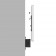 Tilting VESA Wall Mount - 12.9-inch iPad Pro 4th Gen - White [Side Assembly View]