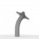 Fixed Goose Neck VESA Surface Mount - Silver