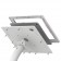 Fixed VESA Floor Stand - 12.9-inch iPad Pro 3rd Gen - White [Tablet Assembly Isometric View]