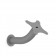 Fixed Goose Neck VESA Surface Mount - Silver