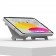 Flippable Desk Stand w. OPENVESA Enclosure - White [Front Iso View]