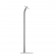 Fixed VESA Floor Stand - Light Grey [Full Front Iso View]
