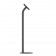 Fixed VESA Floor Stand - Lite Samsung Galaxy Tab A11 8.7" - Black [Full Side View]