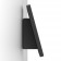 Fixed Tilted 15° Wall Mount - 10.9-inch iPad 10th Gen - Black [Side View]