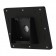 Fixed Tilted 15° Wall Mount - 11-inch iPad Pro 2nd Gen - Black [Back Isometric View]