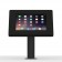 Fixed Desk/Wall Surface Mount - iPad 2, 3 & 4 - Black [Front View]