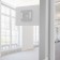 Permanent Fixed Glass Mount - 10.5-inch iPad Pro - Light Grey[Behind Glass View]