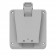 VESA 100 / Wall VidaMount® EZ ChargeDOCK™ - Male Part - Light Grey [Back View]