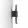Tilting VESA Wall Mount - Generic Tablet - Black [Side View No Tilt]
