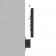 Tilting VESA Wall Mount - Samsung Galaxy Tab A7 10.4 - Black [Side Assembly View]