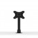 Flexible Desk / Table Mounting Bracket [Front Ortho View] - Black