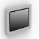 Fixed Enclosed Microsoft Surface Pro 12 Wall Mount [Front Iso View] - Light Grey