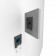Disassembled View | Fixed Enclosed Microsoft Surface Pro 12 Removable Wall Mount [Behind-the-tablet View] - Light Grey