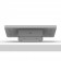 Fixed Tilt Enclosed Microsoft Surface Pro 12 Desk / Table Mount - Stand [Rear Ortho View] - Light Grey
