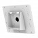 Disassembled | Fixed Tilt Enclosed Microsoft Surface Pro 12 Wall Mount [Rear Iso View] - White