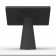 "Lite" Fixed Enclosed Microsoft Surface Pro 12 Desk / Table Mount [Rear Ortho View] - Black