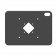 VidaMount VESALite Tablet Enclosure - No Tablet - Black [Back]