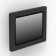 Enclosed iPad 2, 3 & 4 EZ ChargeDOCK Wall Mount [Front Iso View] - Black