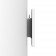 Enclosed iPad Mini 4 & 5 EZ ChargeDOCK Wall Mount [Side Ortho View] - White
