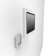 Disassembled View | Enclosed Samsung Galaxy Tab E 8.0 EZ ChargeDOCK Wall Mount [Side Iso View] - White