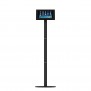 Fixed VESA Floor Stand - iPad Air 1 & 2, 9.7-inch iPad Pro - Black [Full Front View]