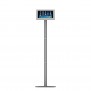 Fixed VESA Floor Stand - iPad Air 1 & 2, 9.7-inch iPad Pro - Light Grey[Full Front View]