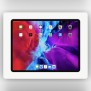 Fixed Slim VESA Wall Mount - 12.9-inch iPad Pro 4th Gen - White [Front View]