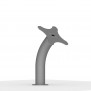 Fixed Goose Neck VESA Surface Mount - Silver
