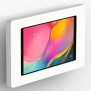 Tilting VESA Wall Mount - Samsung Galaxy Tab A 10.1 (2019 version) - White [Isometric View]