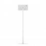 Fixed VESA Floor Stand - 11-inch iPad Pro - White [Full Back View]