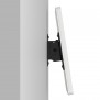 Tilting VESA Wall Mount - 12.9-inch iPad Pro 4th Gen - White [Side View 10 degrees up]
