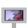 Fixed VESA Floor Stand - Samsung Galaxy Tab A7 Lite 8.7 - Light Grey [Tablet Front 45 Degrees]