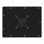 Removable Tilting Glass Mount - 12.9-inch iPad Pro 4th Gen - Black [Back]