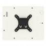 Removable Tilting Glass Mount - iPad 2, 3, 4 - White [Back]